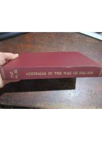OFFICIAL HISTORY OF AUSTRALIA IN THE WAR OF 1914-1918 ATLAS