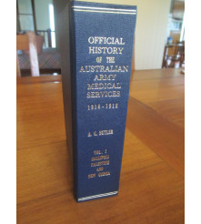 OFFICIAL HISTORY AUSTRALIAN ARMY MEDICAL SERVICES
