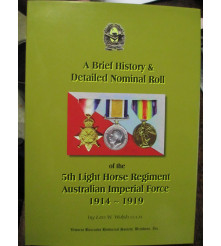 History and Nominal Roll of the Australian 5th Light Horse Regiment