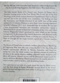 Hamel 4th July 1918 The Australian & American Victory