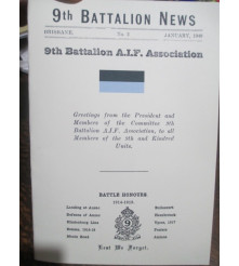 9th Battalion AIF News No 2...